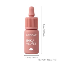 LIP GLOSS MATTE ACABADO VELVET LG2518F-A - FEBBLE