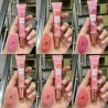BLUSH LIQUIDO 2-1 / SOMBRA/MEJILLAS/ LABIOS HU18 / BQ-008 - HUDAMOJI
