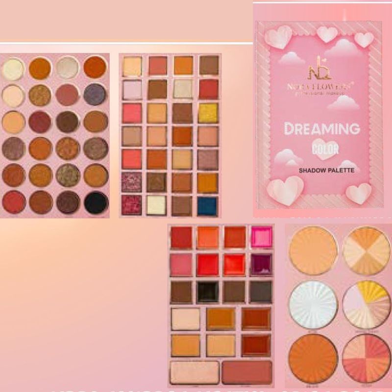 LIBRO SOMBRAS-LIPSTICK-CEJAS-BASE-BLUSH-POLVOS-ILUMINADOR CD910