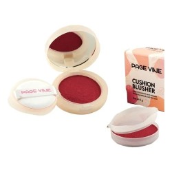 BLUSH CUSHION COMPACTO CON ESPONJA 4 CARTUCHO RECARGABLE P0201 - PAGE VINE