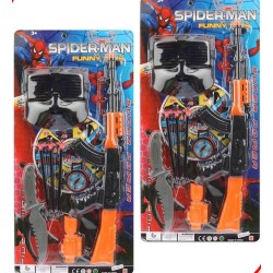 PAK PISTOLA/CUCHILLO Y MASCARA D454