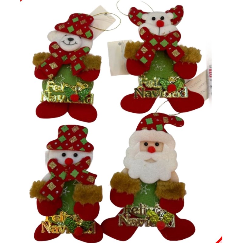 MUÑECOS NAVIDEÑOS 16cm R130