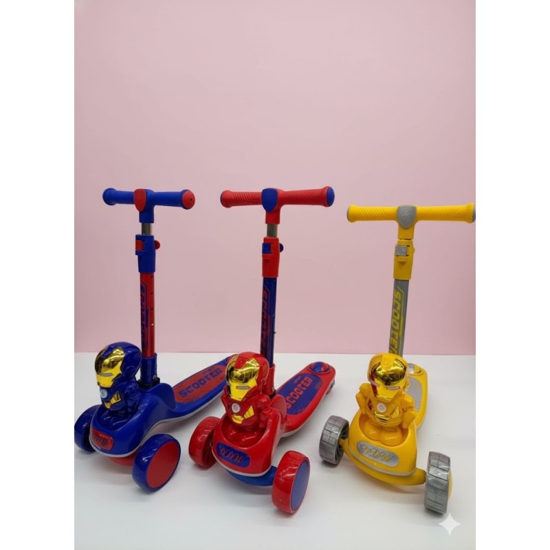 Scooter Monopatin con Luces Avenger 3257