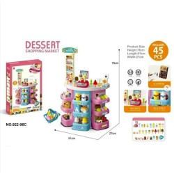Set Juguete Tienda de Postres 35x18x62cm 3346