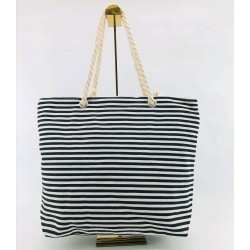 Bolso de tela Playero con diseños 43cmX33cmX11cm 10744-1