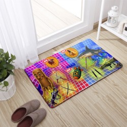 Alfombras Antideslizantes Brain Rot  57.5 cm x 37.5 cm 4877-83 y 4877-84