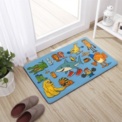 Alfombras Antideslizantes Brain Rot  57.5 cm x 37.5 cm 4877-83 y 4877-84