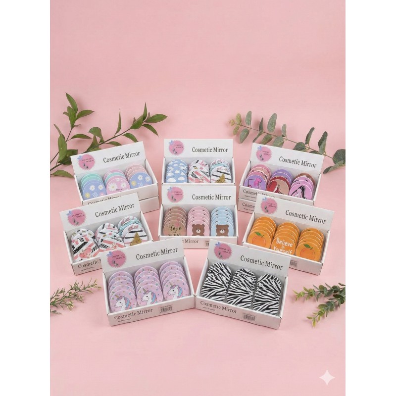 ESPEJOS DOBLES DE CARTERA MODELOS SURTIDOS HAC0136