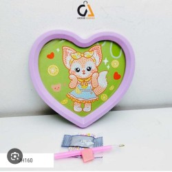 DIAMANTINA CORAZÓN 17CM KAWAI MODELOS SURTIDOS MARCO PLÁSTICO HJUG1415-2
