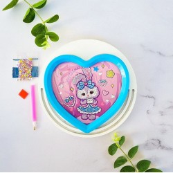 DIAMANTINA CORAZÓN 17CM KAWAI MODELOS SURTIDOS MARCO PLÁSTICO HJUG1415-2