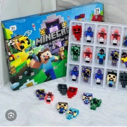 CALENDARIO DE ADVIENTO DE PERSONAJES COLECCIONABLES MODELOS SURTIDOS HJ5059