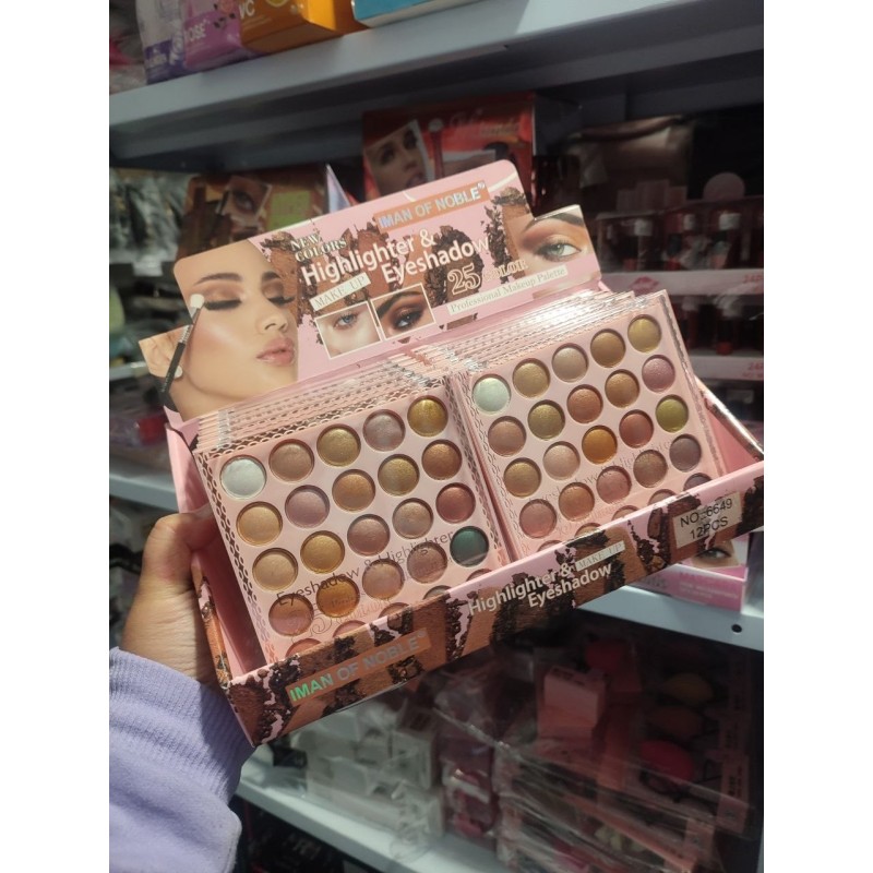 SOMBRA 25 COLORES  ESTUCHE ACRILICO HMAQ0021-64