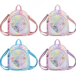 Bolso/ Mochila Corazon Escarcha LD-14