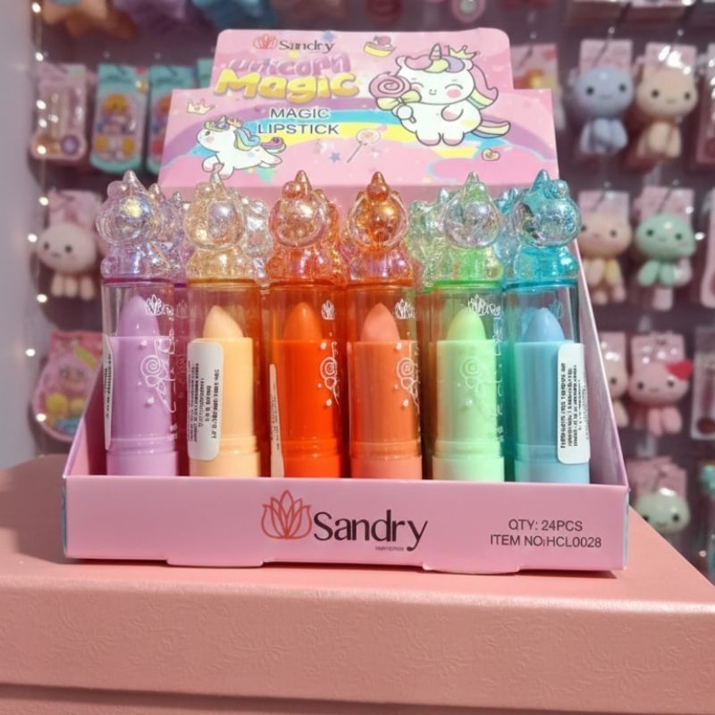 LABIAL MÁGICO SANDRY UNICORNIO DE CRISTAL HCL0028