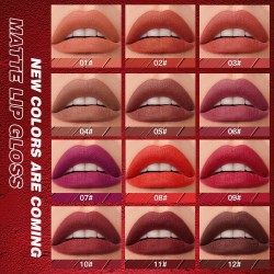 LIP GLOSS MATTE LARGA DURACIÓN QI094 -QIBEST