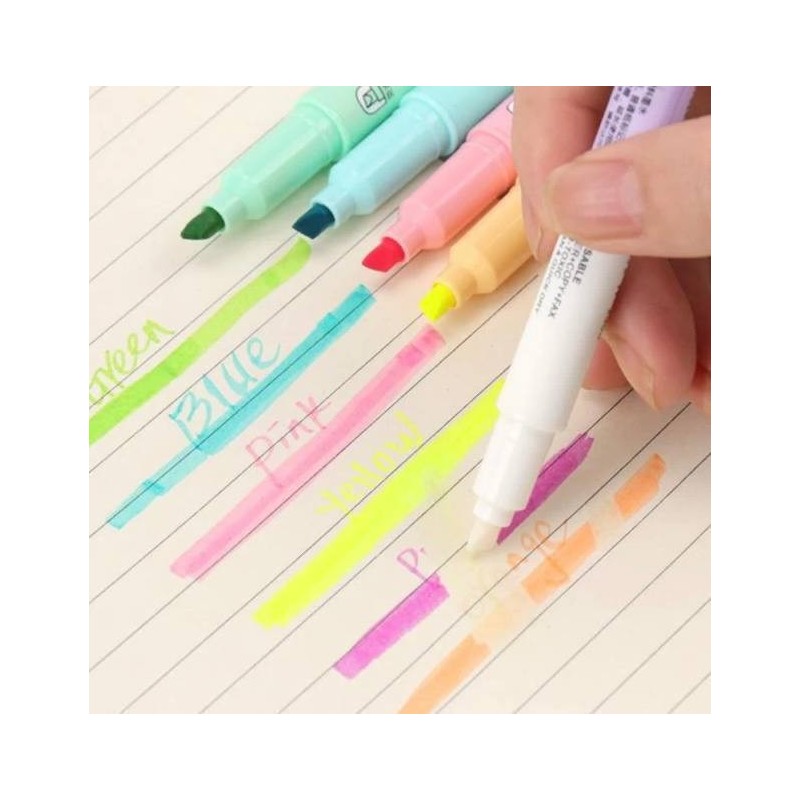 Resaltadores Borrables