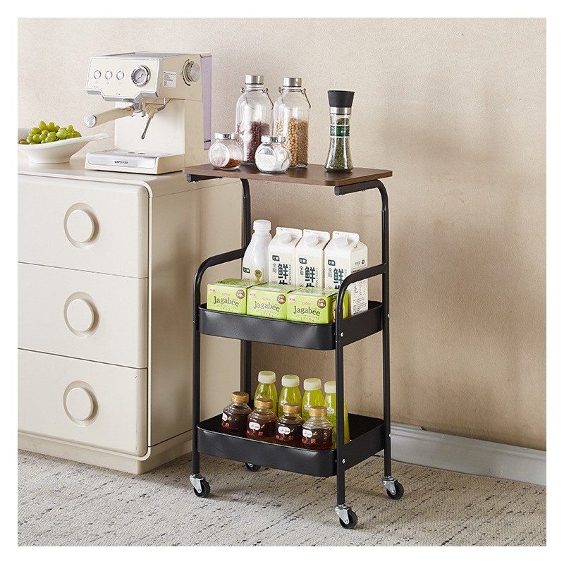 Estante de Almacenamiento multifuncional con ruedas 1862