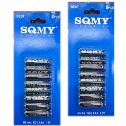 SET DE 8 PILAS AAA JD3735