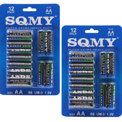 SET DE 12 PILAS AA DY556