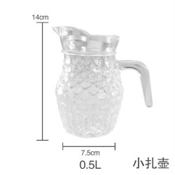 MINI JARRA DE VIDRIO 14X7CM JD3866