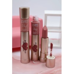 LABIAL Y LIP GLOSS USHAS LG2392A y LG2392B