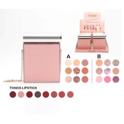 SOMBRA Y LIPSTICK CARTERA FEBBLE ES3843-4