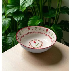 PLATO TAZÓN DE CERÁMICA 7 PULGADAS JD3846