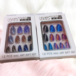 UÑAS POSTIZAS OVAL EFECTO OJO DE GATO CT260 USHAS