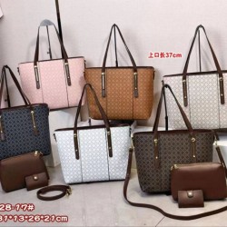 Cartera 3 piezas B28-17 (Solo Café Claro)