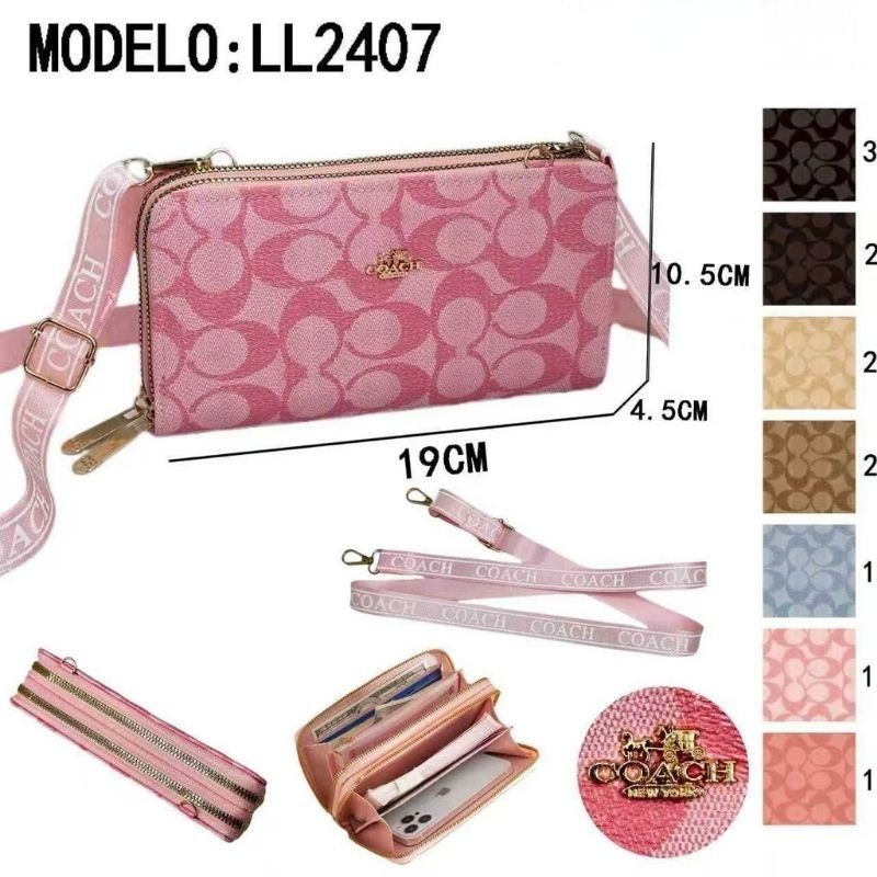 Billetera Grande doble cierre LL2407