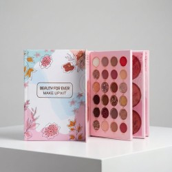 LIBRO SOMBRAS-ILUMINADOR-BLUSH-POLVOS Y CEJAS CD552