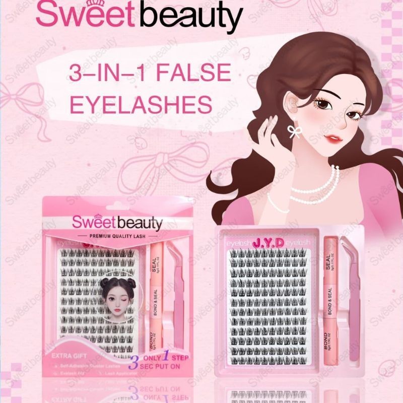 Set de Pestañas Postizas  4403