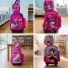 Mochila Escolar 3pcs con Rueda de Niñas 899