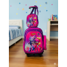 Mochila Escolar 3pcs con Rueda de Niñas 899