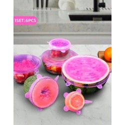Set de 6 Tapas de Silicona 1778