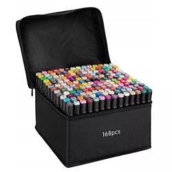 Marcadores Doble Punta 168 pcs 1979