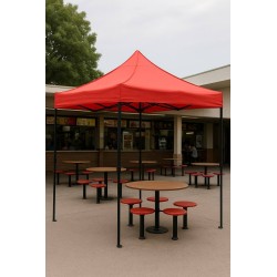 Carpa Grande Roja 3x3mt 1910