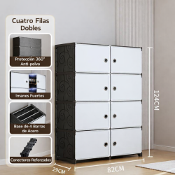 Estante Organizador de Cuarto 8 Compartimentos 1835