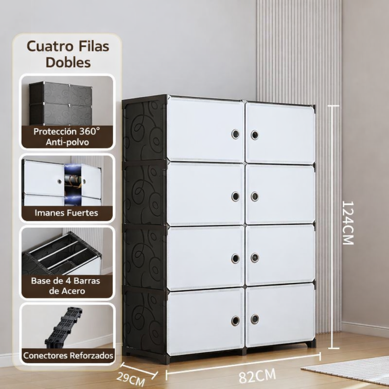 Estante Organizador de Cuarto 8 Compartimentos 1835