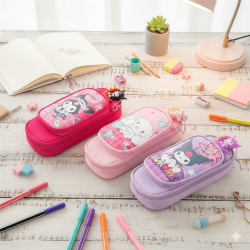 Cartuchera Infantil Niñas Hello Kitty Frozen Minnie Kuromi 9901