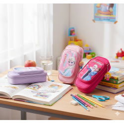 Cartuchera Infantil Niñas Hello Kitty Frozen Minnie Kuromi 9901