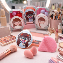 Maleta de Esponjas de Maquillaje 4022