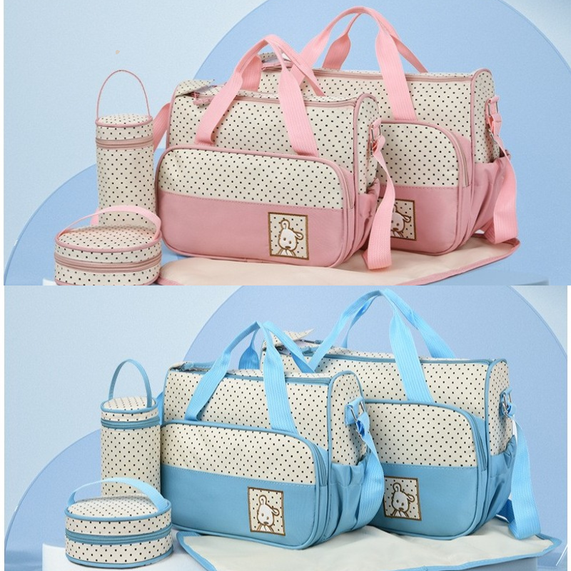 Set de Bolso Pañalera 5pcs 9026
