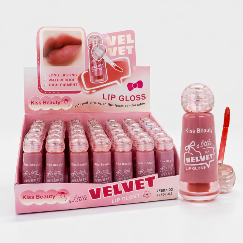 LIPGLOSS VELVET 71507-03 - KISS BEAUTY