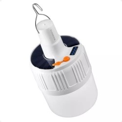 Foco lámpara solar recargable 938