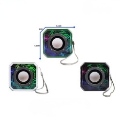 Parlante bluetooth cuadrado ZF-891