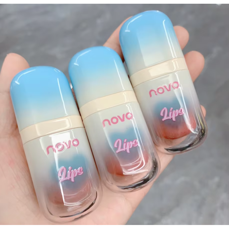 Labial a Prueba de Agua Estilo Coreano 6068 - Novo