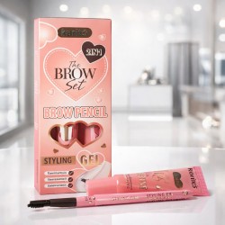 KIT 2-1 FIJADOR Y LAPIZ DE CEJAS CON CEPILLO 66182-47 - KARITÉ