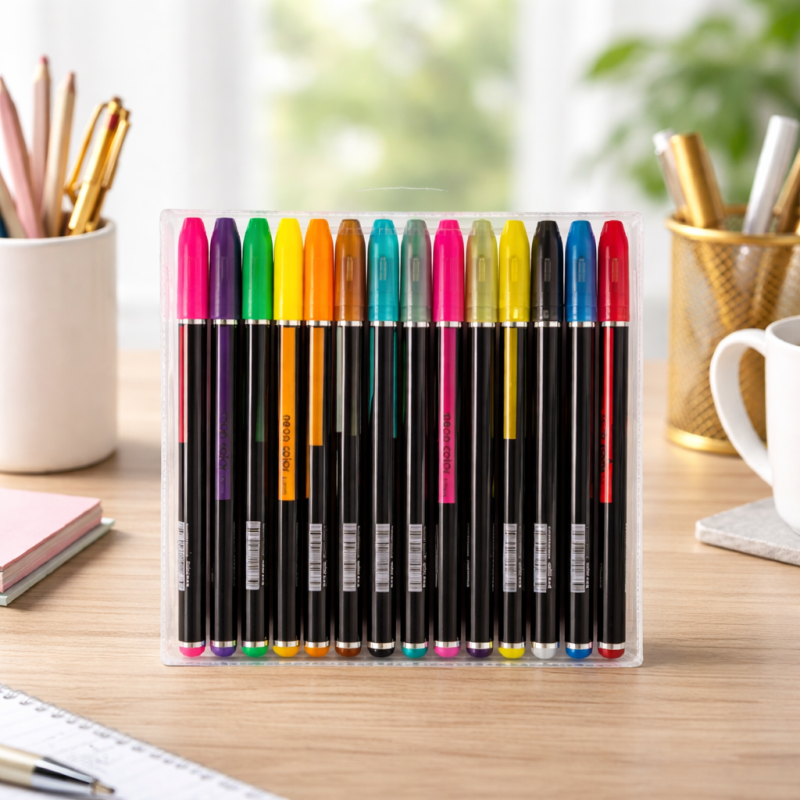 Boligrafos neón 18pcs FG-1676