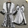 Pijama de seda 4pcs 3215-6